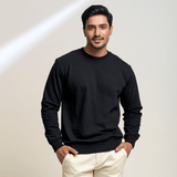 Men's Heavyweight Fleece Sweatshirt - 300 GSM Pure Cotton - Teestra