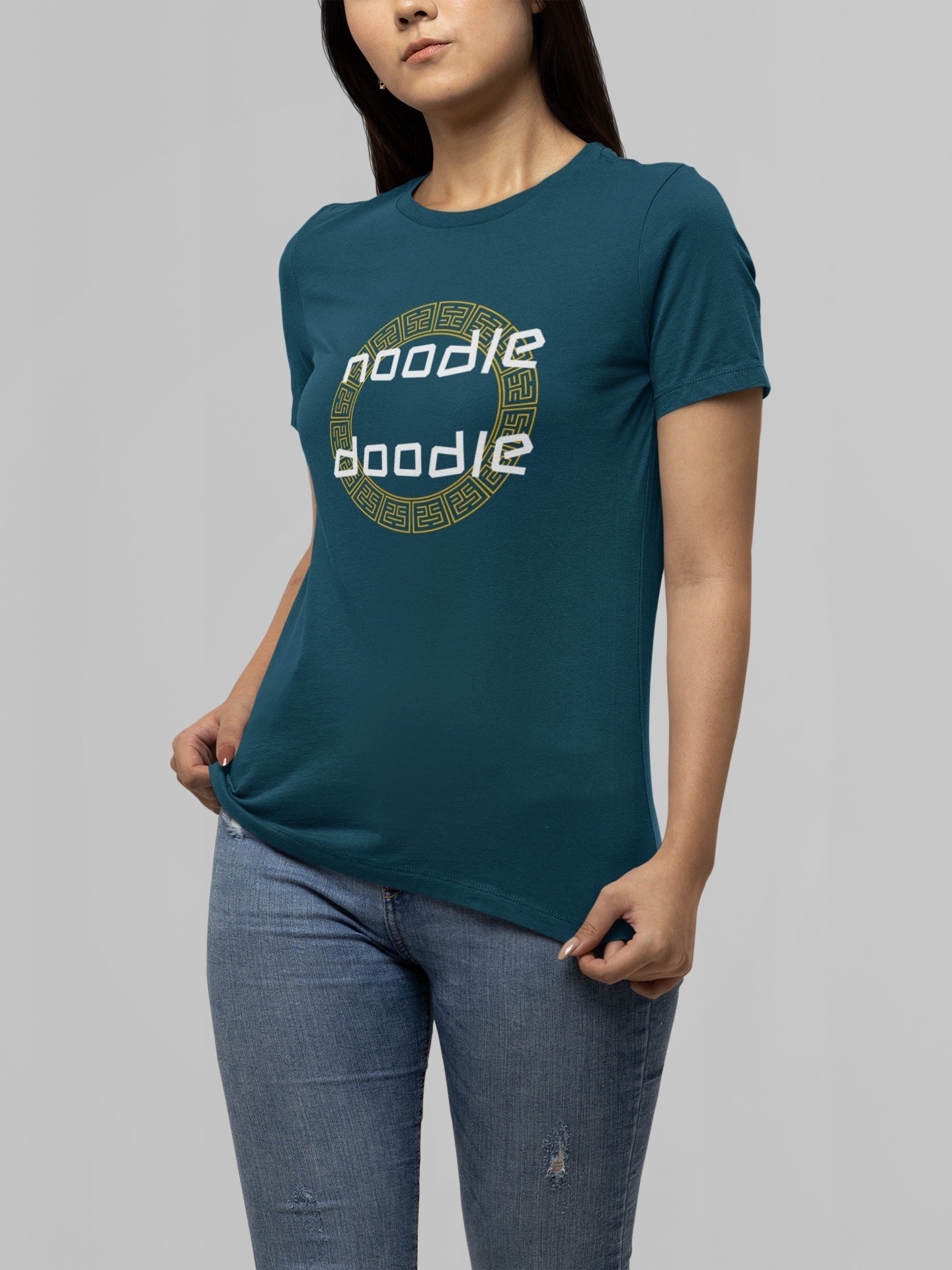 NOODLE DOODLE PRINTED TSHIRT - Teestra