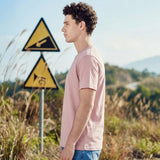 Onion Pink Plain Round Neck Tshirt - Teestra