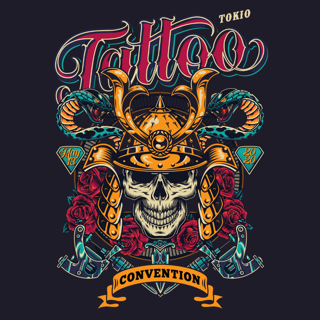 OVERSIZED | MEN | BLACK | TATTOO - Teestra