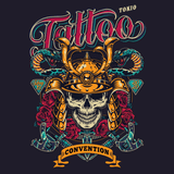 OVERSIZED | MEN | BLACK | TATTOO - Teestra