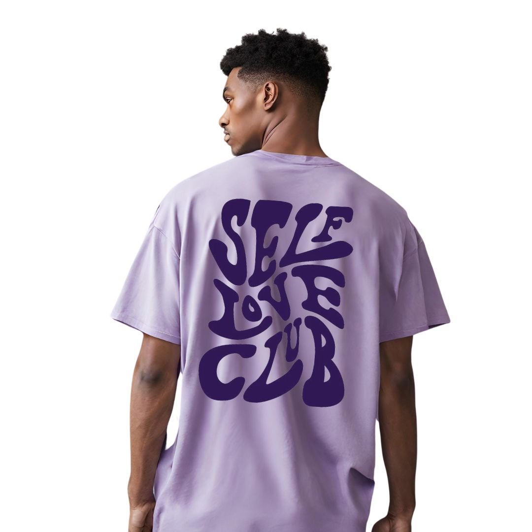 OVERSIZED | MEN | LAVENDER | SELF LOVE CLUB - Teestra
