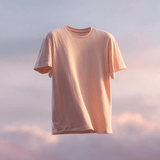 Pima Cotton Unisex T-Shirt | Ultra - Soft Premium Cotton | Peach Mist - Teestra