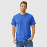 Pima Cotton Unisex T-Shirt | Ultra - Soft Premium Cotton | Royal Blue - Teestra