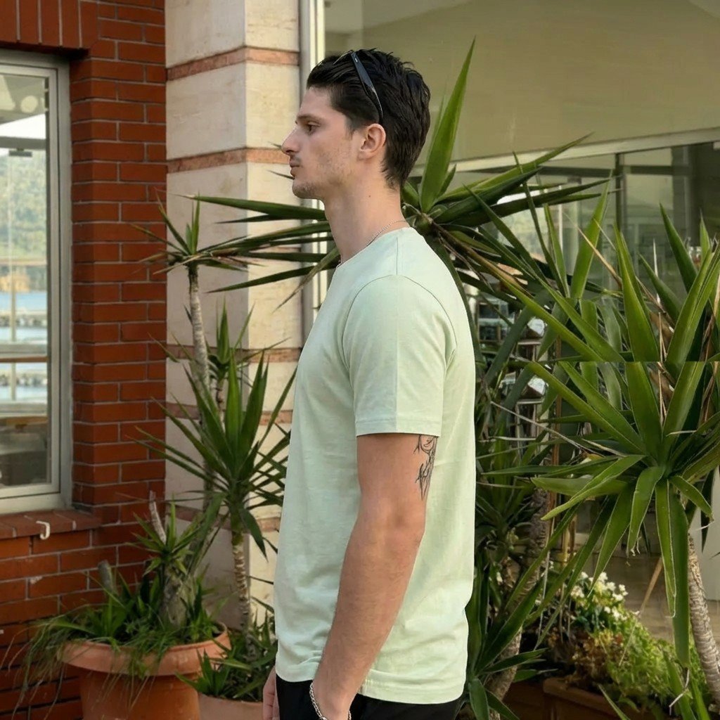 Pima Cotton Unisex T-Shirt | Ultra - Soft Premium Cotton | White Jade - Teestra