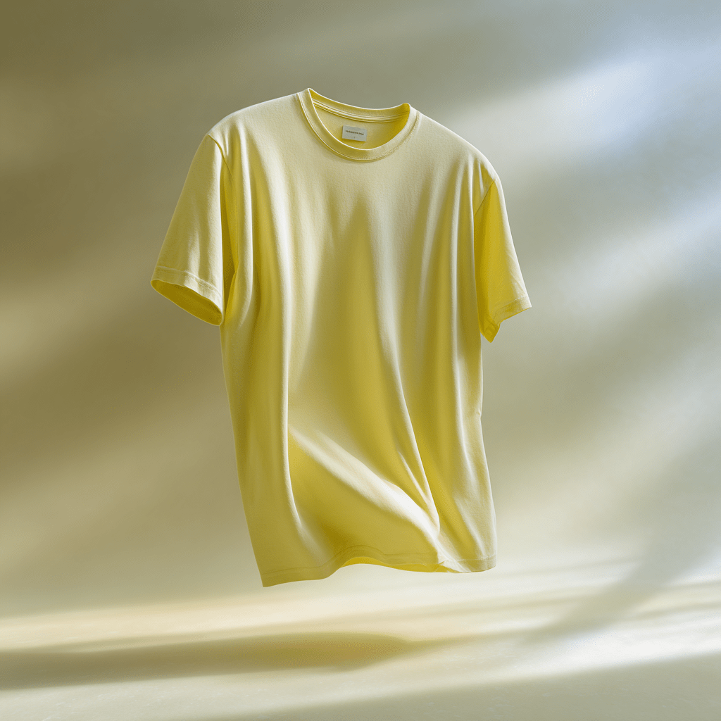 Pima Cotton Unisex T-Shirt | Ultra - Soft Premium Cotton | Yellow Lime - Teestra