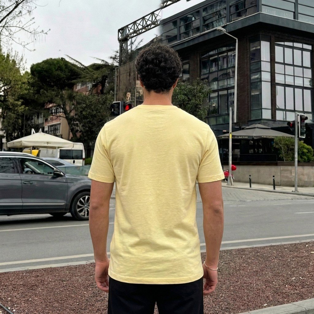 Pima Cotton Unisex T-Shirt | Ultra - Soft Premium Cotton | Yellow Lime - Teestra