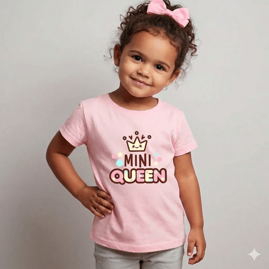 Pink Cotton T-Shirt for Girls - Soft & Trendy Tees for Kids - Teestra