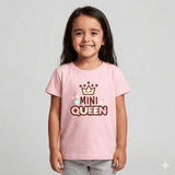 Pink Cotton T-Shirt for Girls - Soft & Trendy Tees for Kids - Teestra