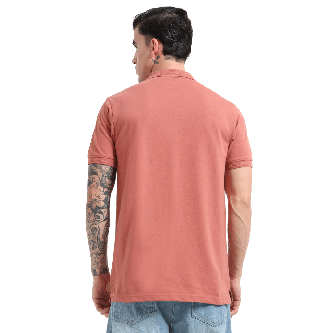 PREMIUM POLO | MEN | DEEP CHESTNUT - Teestra