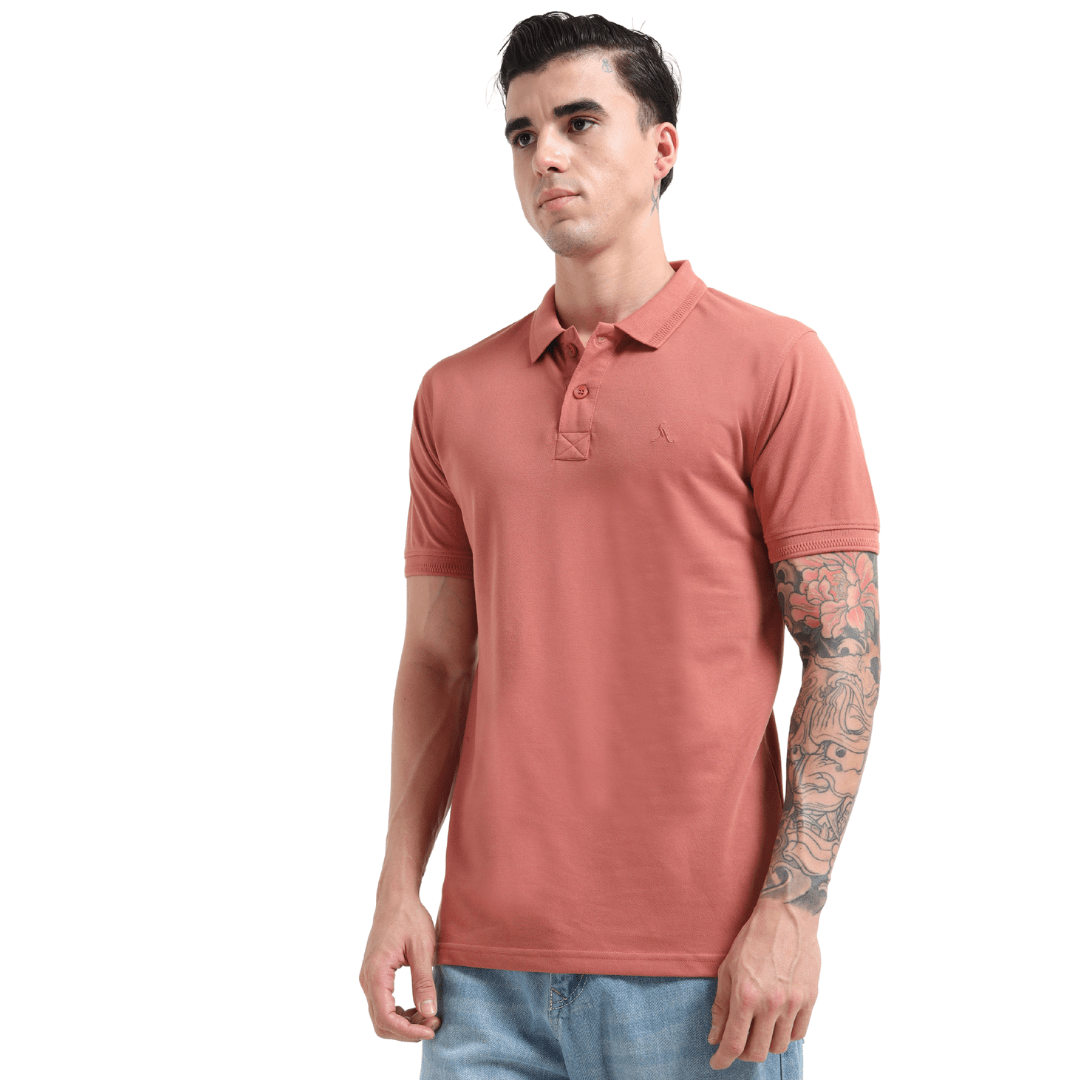 PREMIUM POLO | MEN | DEEP CHESTNUT - Teestra