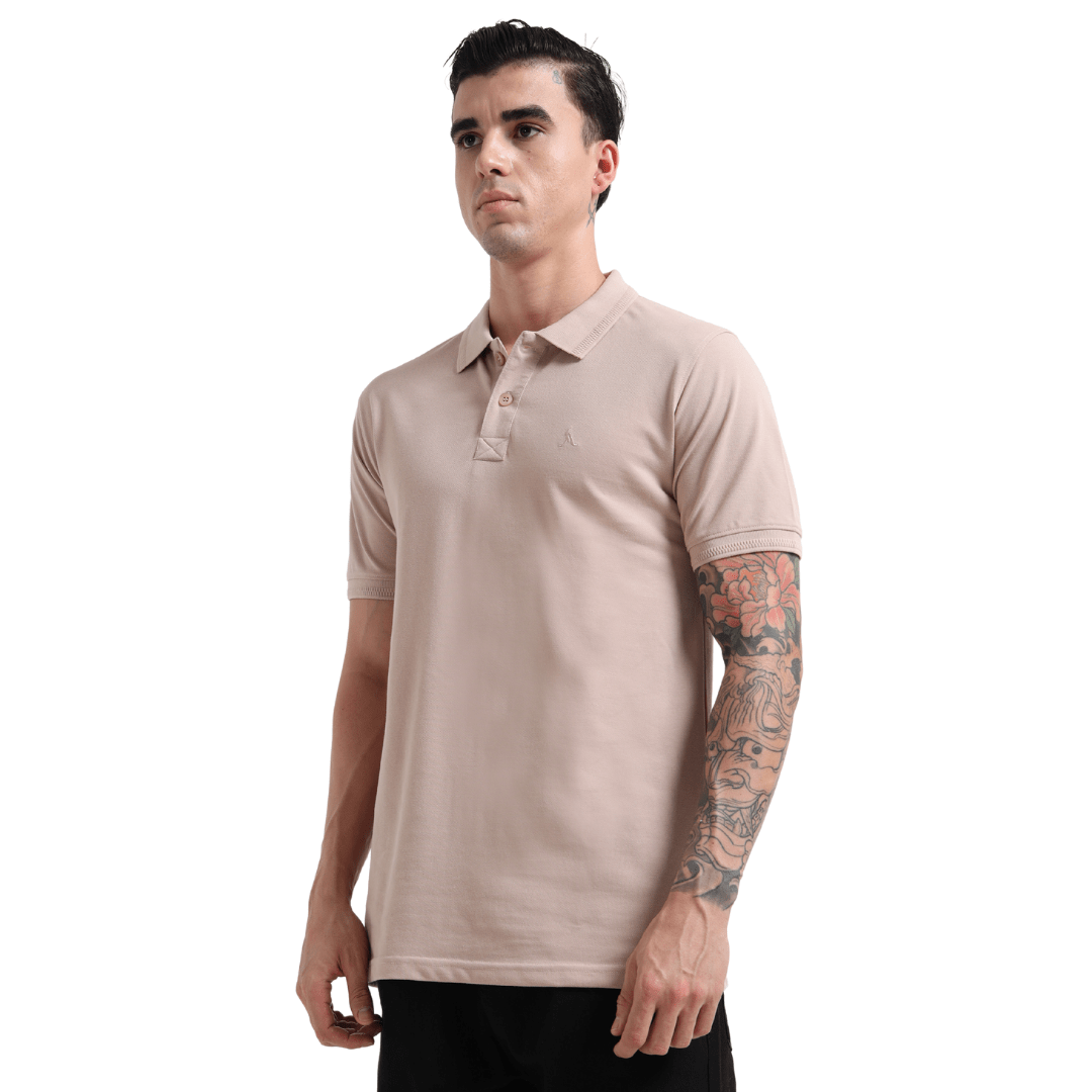 PREMIUM POLO | MEN | FRENCH BEIGE - Teestra