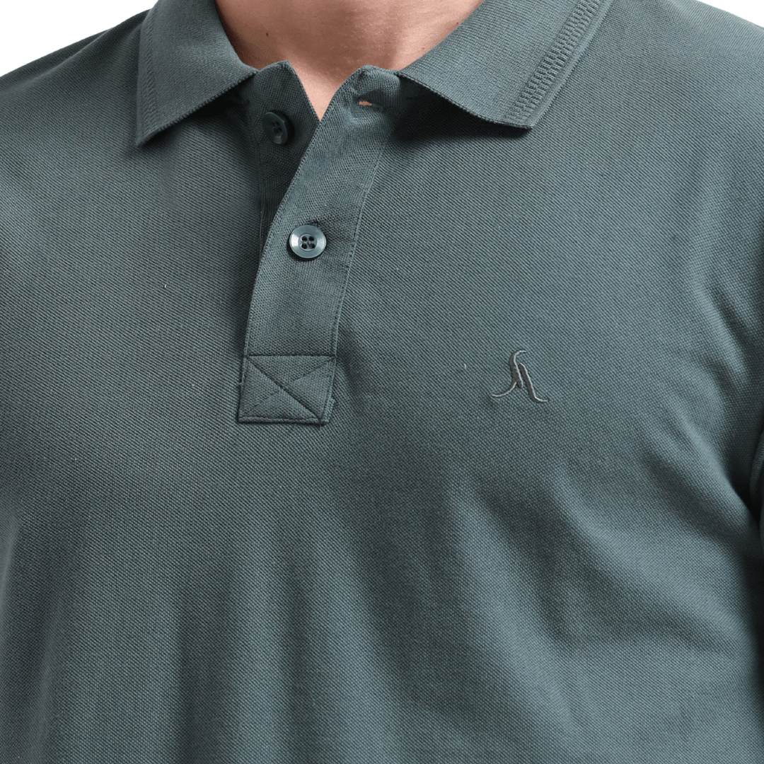 PREMIUM POLO | MEN | IRIDIUM - Teestra