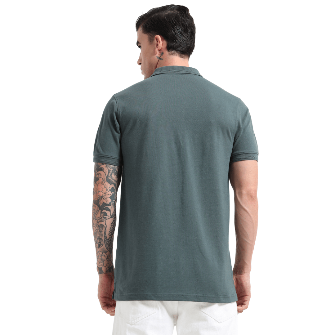 PREMIUM POLO | MEN | IRIDIUM - Teestra