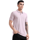 PREMIUM POLO | MEN | LIGHT MAUVE - Teestra