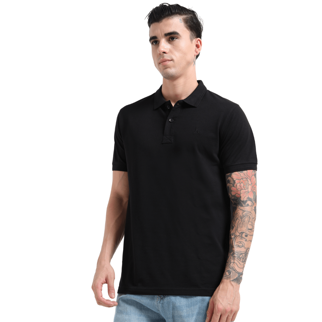 PREMIUM POLO | MEN | ONYX - Teestra