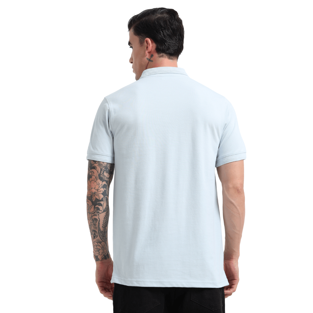 PREMIUM POLO | MEN | PALE SLATE - Teestra