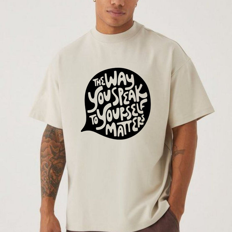 ROUND NECK | BEIGE | MATTERS - Teestra