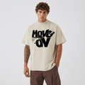Round Neck | Beige | Move On - Teestra