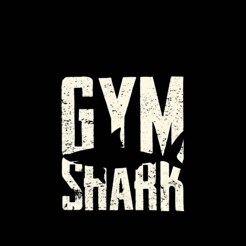 ROUND NECK | BLACK | GYM SHARK - Teestra