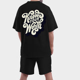 ROUND NECK | BLACK | KNOW YOUR WORTH - Teestra