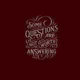 ROUND NECK | BURGUNDY | QUESTIONS & ANSWERS - Teestra