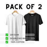 ROUND NECK | MENS | PACKOF2 | BEST VALUE - Teestra