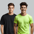 ROUND NECK | MENS | PACKOF2 | COMBO 4 - Teestra