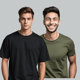 ROUND NECK | MENS | PACKOF2 | COMBO 5 - Teestra