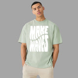 ROUND NECK | MOSS | MAKE WAVES - Teestra