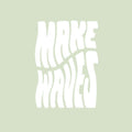 ROUND NECK | MOSS | MAKE WAVES - Teestra