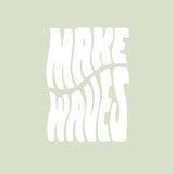 ROUND NECK | MOSS | MAKE WAVES - Teestra