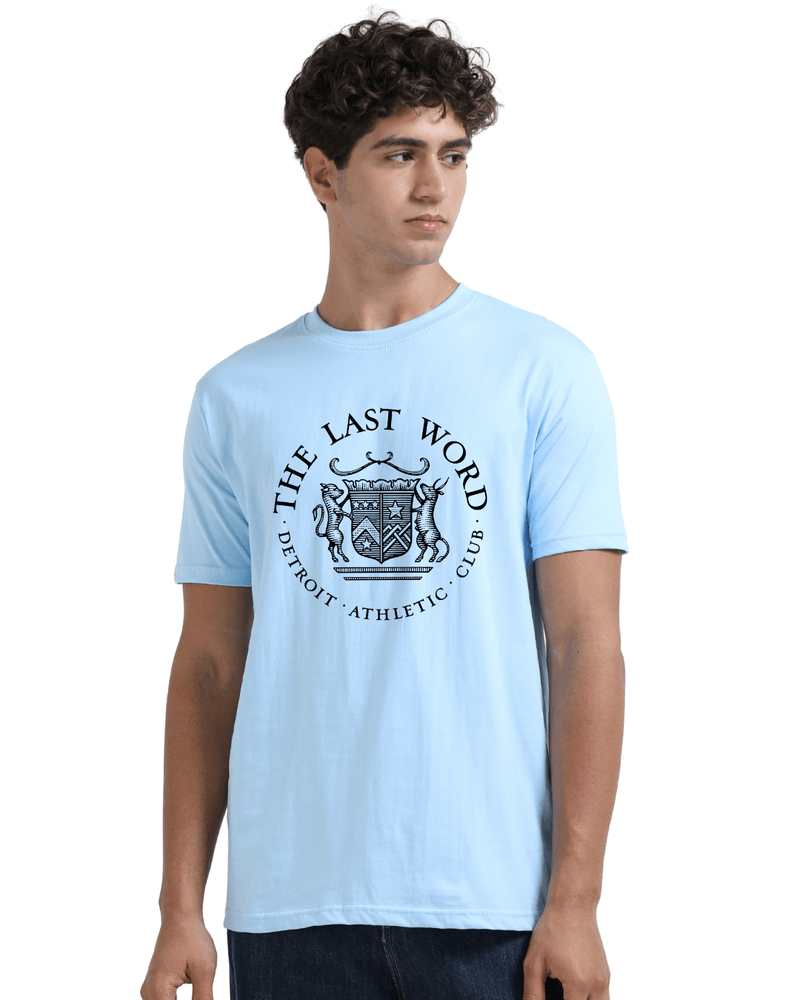 ROUND NECK | SKY| THE LAST WORD - Teestra