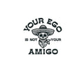 ROUND NECK | WHITE | EGO - Teestra