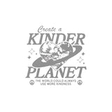 ROUND NECK | WHITE | KINDER PLANET - Teestra