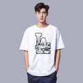 ROUND NECK | WHITE | L.A - Teestra