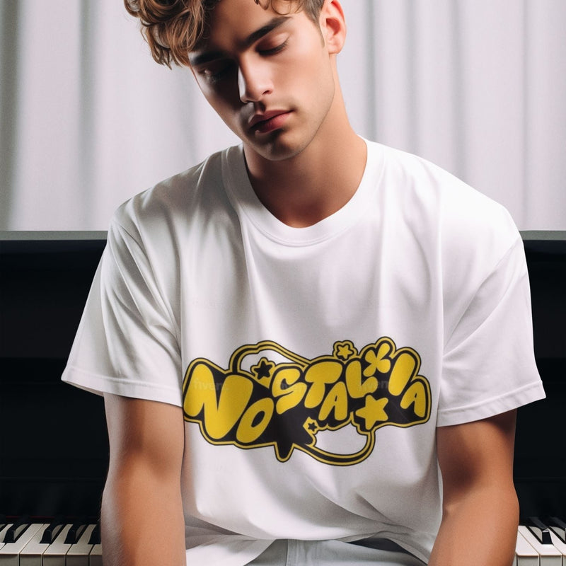 ROUND NECK | WHITE | NOSTALGIA - Teestra