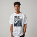 ROUND NECK | WHITE | OVERTHINKING - Teestra