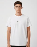 Round Neck | White | Punch - Teestra