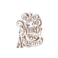 ROUND NECK | WHITE | WEIRD - Teestra