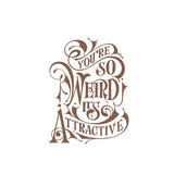 ROUND NECK | WHITE | WEIRD - Teestra
