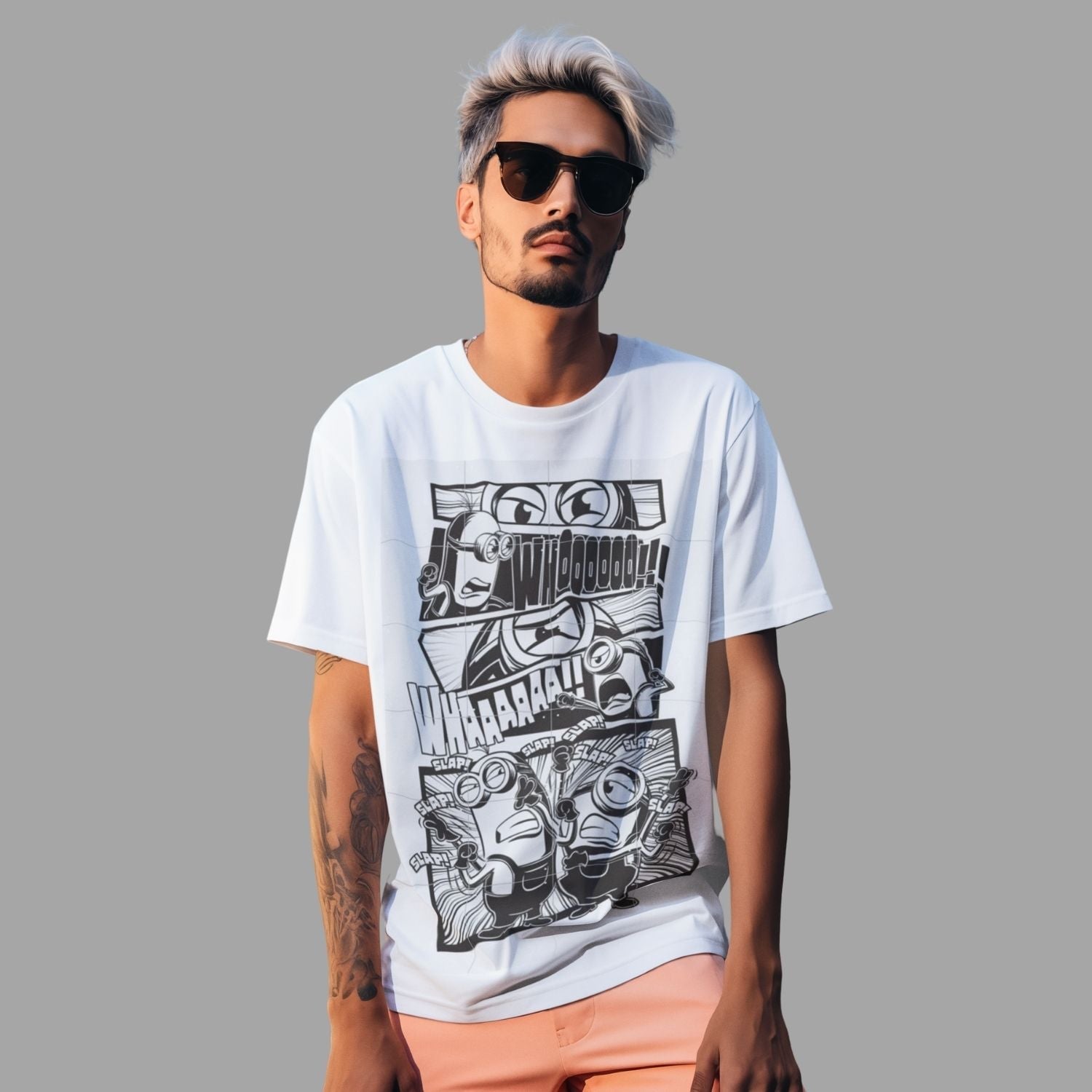 ROUND NECK | WHITE | WHOOO - Teestra