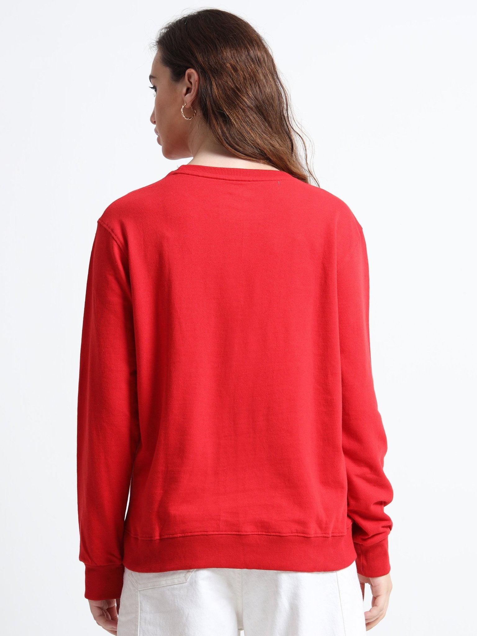 SWEATSHIRT | WOMEN | FIRE RED - Teestra