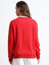 SWEATSHIRT | WOMEN | FIRE RED - Teestra