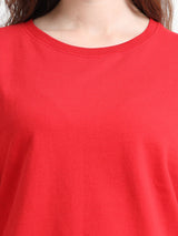 SWEATSHIRT | WOMEN | FIRE RED - Teestra