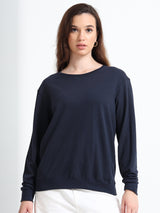 SWEATSHIRT | WOMEN | NAVY - Teestra