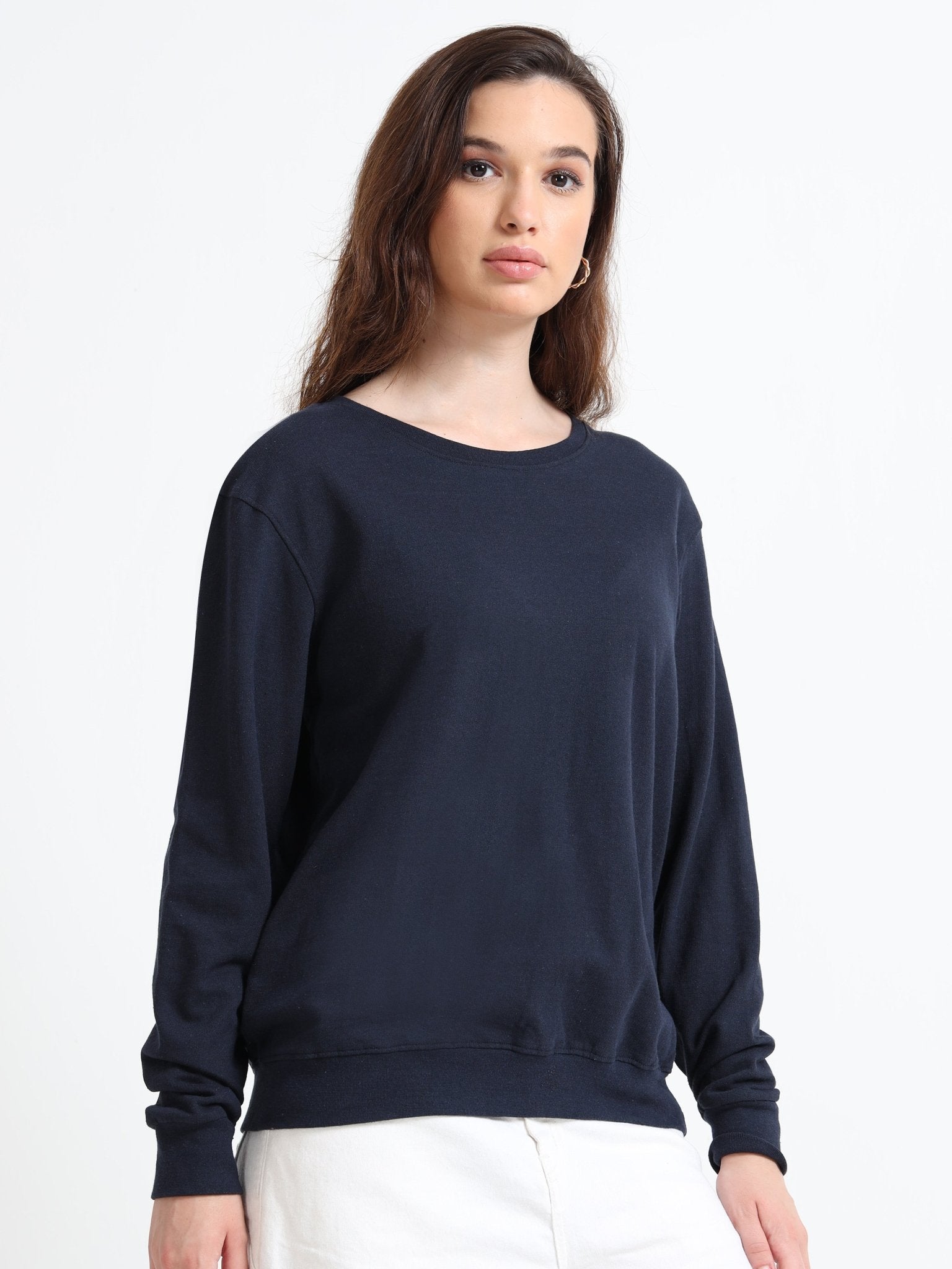 SWEATSHIRT | WOMEN | NAVY - Teestra