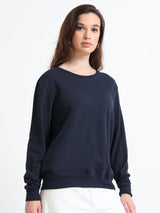 SWEATSHIRT | WOMEN | NAVY - Teestra
