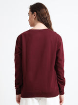 SWEATSHIRT | WOMEN | WINE - Teestra