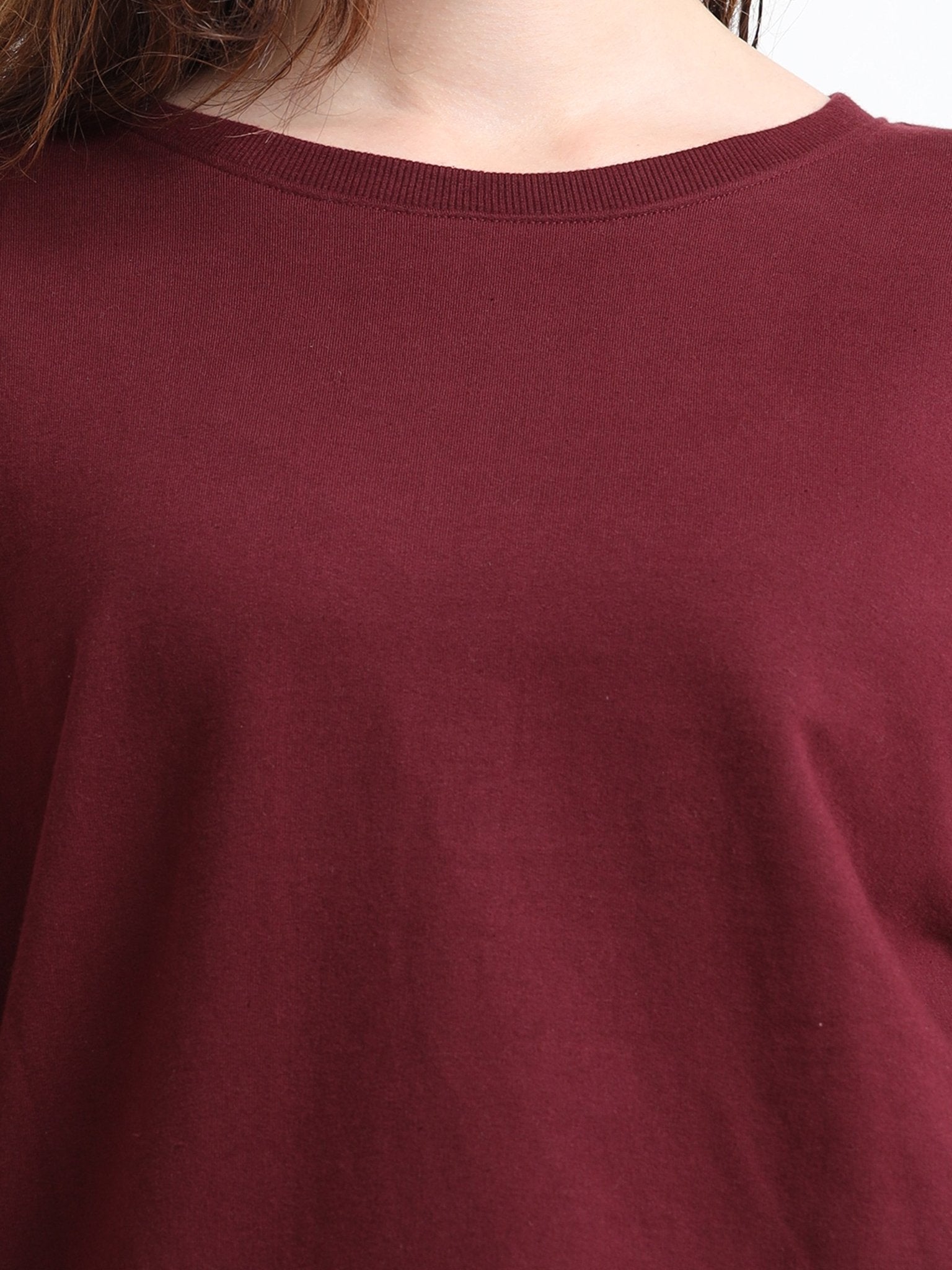 SWEATSHIRT | WOMEN | WINE - Teestra